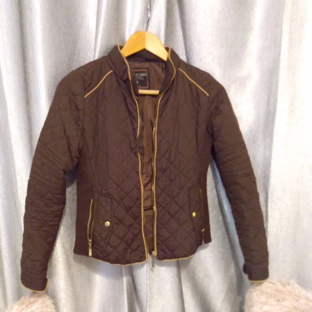 ACTIVE USA Quilted Coat - SZ S